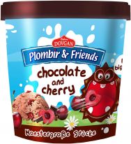 Plombir & Friends Chocolate & Cherry 400ml