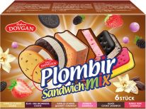 Plombir Sandwich Mix 6 Stück 395g