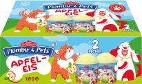 Plombir 4 Pets Eis Apfel 2 Papier Cup x 170ml