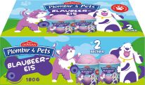 Plombir 4 Pets Eis Blaubeere 2 Papier Cup x 170ml