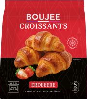 Boujee Croissants mit Erdbeerfüllung 325g