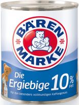 Bärenmarke Die Ergiebige 10% Fett Dose 340g, Display, 960pcs