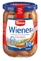 Meica 10 Wiener Würstchen im Saitling 250g