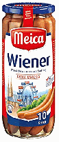 Meica 10 Wiener Würstchen im Saitling 500g