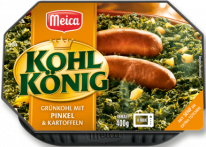 Meica Kohl König Grünkohl mit Pinkel und Kartoffeln 400g