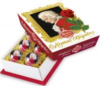 Reber - Mozart-Barock 6er-Packung m. Rosenaufleger 120g