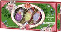 Reber Easter - Ostereier 5er-Packung Dunkles Nougat 100g