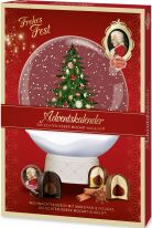 Reber Christmas - Adventskalender mit Mozart Kugel Mischung 480g