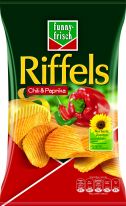 Funny Frisch Riffels Chili & Paprika 150g, 10pcs