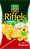 Funny Frisch Riffels Naturell 150g, 10pcs