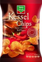 Funny Frisch Kessel Chips Sweet Chili 120g, 10pcs