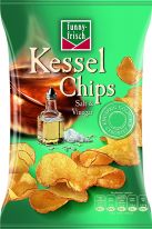 Funny Frisch Kessel Chips Salt & Vinegar 120g, 10pcs