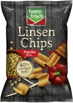 Funny Frisch Linsen Chips Oriental 90g, 12pcs