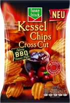 Funny Frisch Kessel Cross Cut Spicy BBQ Sauce 120g