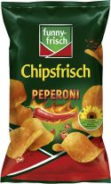Funny Frisch Chipsfrisch Peperoni 150g, 10pcs