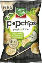 Funny Frisch Popchips Sour Cream & Onion Style 80g