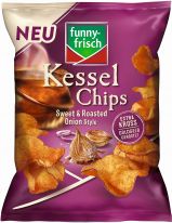 Funny Frisch Kessel Chips Sweet & Roasted Onion Style 120g