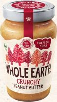 Whole Earth Peanut Butter Crunchy 340g