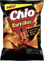 Chio Tortillas Extra Hot Sauce Style 110g