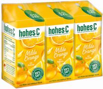 Granini Hohes C Milde Orange 3er Pack 600ml Tetra Edge