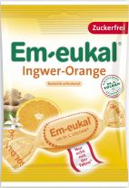 Em-eukal Ingwer-Orange zuckerfrei 75g
