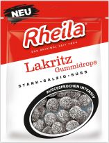 Rheila Lakritz Gummidrops zuckerhaltig 90g