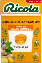 Ricola Ingwer-Orangenminze o.Z. 20er 50g