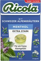 Ricola Menthol Extra Stark o.Z. 50g, 20pcs