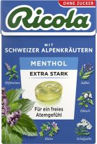 Ricola Menthol Extra Stark o.Z. 50g, 10pcs