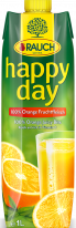 Rauch Happy Day Orange Mit Fruchtfleisch 100% 1000ml