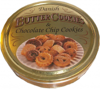 Royal Dansk Buttercookies Chocolate Chip Cookies(gold) 500g