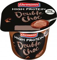 Ehrmann High Protein Pudding mit Topping Double Choc 200g