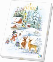 Heidi Christmas Pralinenkalender ohne Alkohol 227g