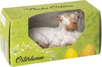 Kuchenmeister Easter Mini Osterlamm mit Puder Klarsichtbeutel in Faltschachtel 120g