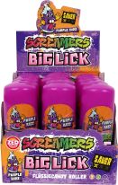 Screamers Big & Lick Purple Razz Zungenroller 12x60ml