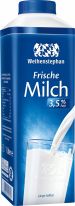 Müller Weihenstephan Frische Milch 3,5% Fett Abs. 1L