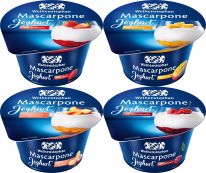 Müller Weihenstephan Mascarpone Joghurt 4 sort 150g, 12pcs (1)
