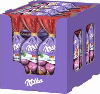 MDLZ DE Christmas Milka Weihnachts-Kugeln Knusper-Crème 100g