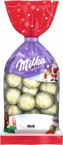 Mondelez Christmas - Milka Weihnachts-Kugeln Weiß 100g