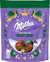 Mondelez Christmas - Milka Feine Kugeln Nougat-Crème 90g
