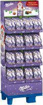 Mondelez Christmas - Milka Weihnachtsmann Alpenmilch 175g, Display, 160pcs