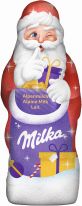 MDLZ DE Christmas Milka Weihnachtsmann Alpenmilch 175g, Display, 160pcs