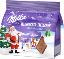 Mondelez Christmas - Milka Weihnachts-Täfelchen Milchcrème 150g