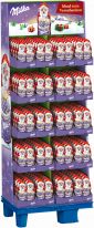 Mondelez Christmas - Milka Weihnachtsmann Alpenmilch 90g, Display, 280pcs