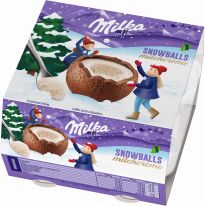 Mondelez Christmas - Milka Snow Balls Milchcrème 112g
