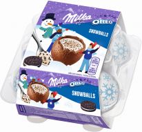 MDLZ DE Christmas Milka Snow Balls Oreo 112g