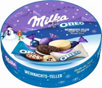 Mondelez Christmas - Milka & Oreo Weihnachts-Teller 197g