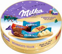 Mondelez Christmas - Milka & Friends Weihnachts-Teller 198g