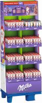 Mondelez Christmas - Milka Weihnachtsmann Alpenmilch 45g, Display, 384pcs