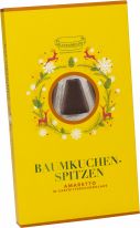 Kuchenmeister Christmas Baumkuchenspitzen Amaretto in Zartbitterschokolade 125g